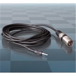 AUDIOropa Adapter Cable XLR Plug Male 3.5mm Jack